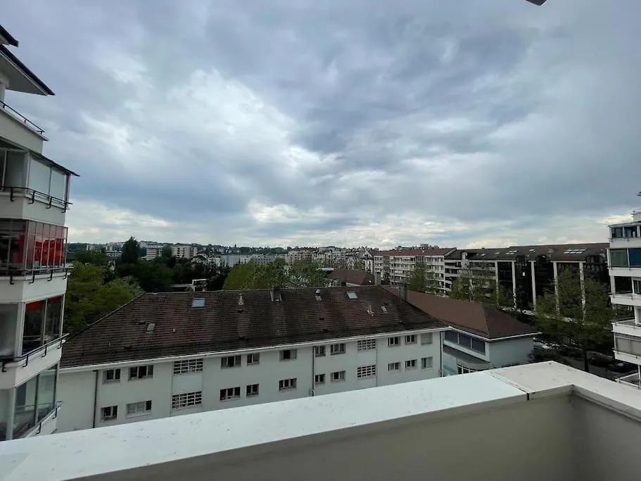 Lachenal, Centre, Balcon Avec Vue Chateau Annecy